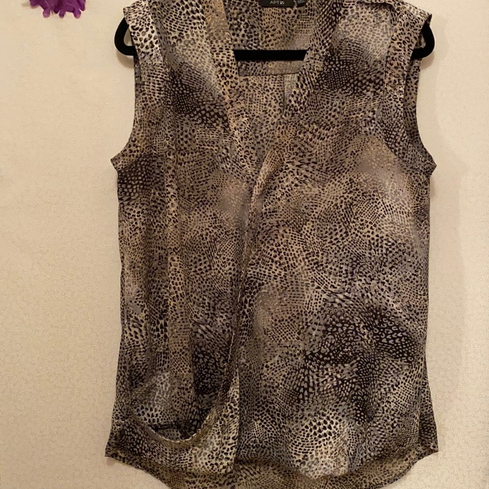Apt 9 faux wrap top.